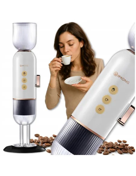 Ekspres Ciśnieniowy 19bar do Kawy na Kapsułki Dolce Gusto Nespresso 4w1