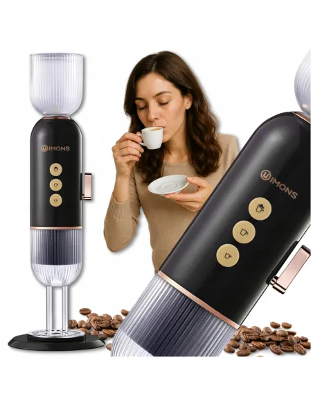 Ekspres Ciśnieniowy 19bar do Kawy na Kapsułki Dolce Gusto Nespresso 4w1