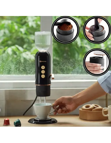 Ekspres Ciśnieniowy 19bar do Kawy na Kapsułki Dolce Gusto Nespresso 4w1