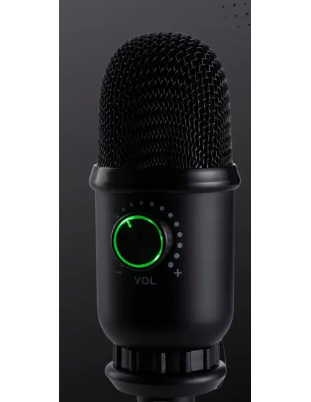 Mikrofon do Komputera Pojemnościowy DAY GAMINGOWY Studyjny KARAOKE USB