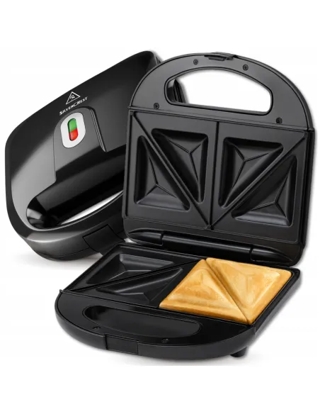 Opiekacz TOSTER do Kanapek SilverCrest 700W Sandwich Trójkąty Powłoka ILAG