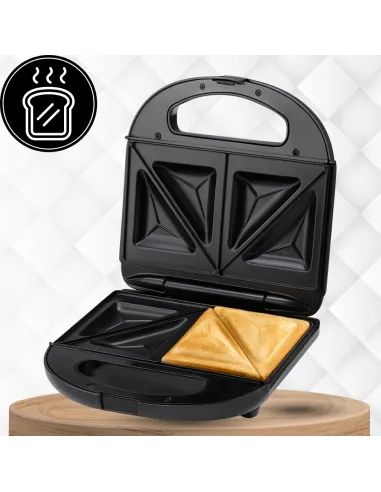 Opiekacz TOSTER do Kanapek SilverCrest 700W Sandwich Trójkąty Powłoka ILAG