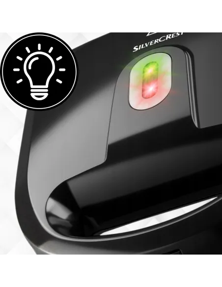 Opiekacz TOSTER do Kanapek SilverCrest 700W Sandwich Trójkąty Powłoka ILAG