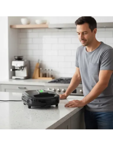 Opiekacz TOSTER do Kanapek SilverCrest 700W Sandwich Trójkąty Powłoka ILAG