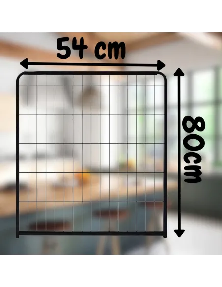 KOJEC KLATKA DLA PSA METAL WYBIEG KRÓLIKA MODUŁOWA ZAGRODA 6 PANELI 80cm