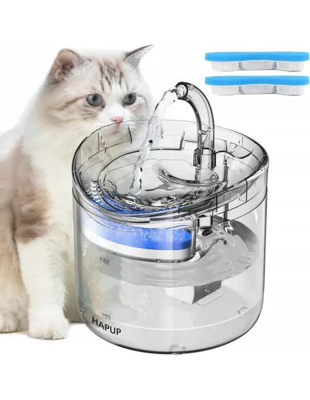 POIDŁO DLA ZWIERZĄT AUTOMATYCZNE DLA PSÓW KOTÓW 1800ML FONTANNA + 4 FILTRY