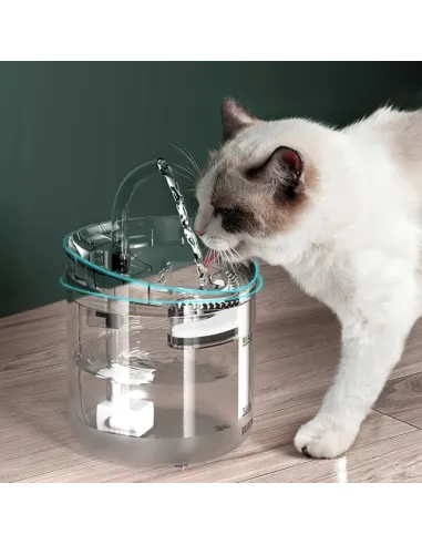 POIDŁO DLA ZWIERZĄT AUTOMATYCZNE DLA PSÓW KOTÓW 1800ML FONTANNA + 4 FILTRY