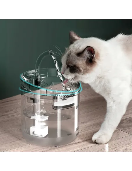 POIDŁO DLA ZWIERZĄT AUTOMATYCZNE DLA PSÓW KOTÓW 1800ML FONTANNA + 4 FILTRY