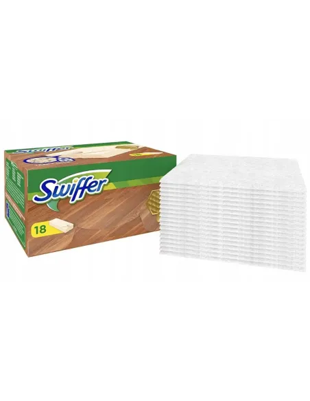 SWIFFER ściereczki wkłady do mopa suche 18 sztuk