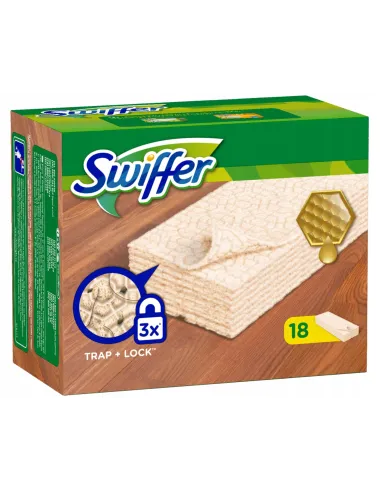 SWIFFER ściereczki wkłady do mopa suche 18 sztuk