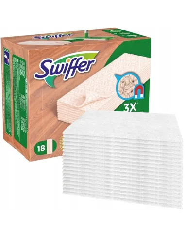SWIFFER ściereczki wkłady do mopa suche 18 sztuk