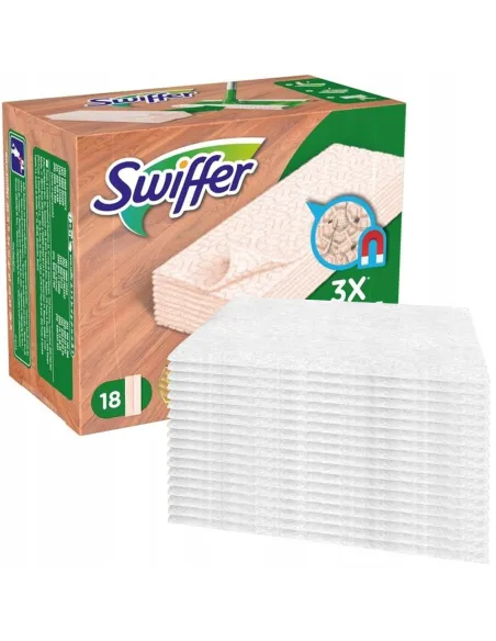 SWIFFER ściereczki wkłady do mopa suche 18 sztuk