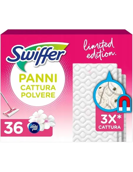 Ściereczki Chusteczki do Mopa SWIFFER Dry 36szt Ambi Pur Lawenda