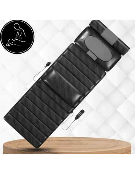 MATA MASUJĄCA MATERAC MASAŻU FOTEL KRĘGOSŁUP NOGI PODGRZEWANY 3D SHIATSU