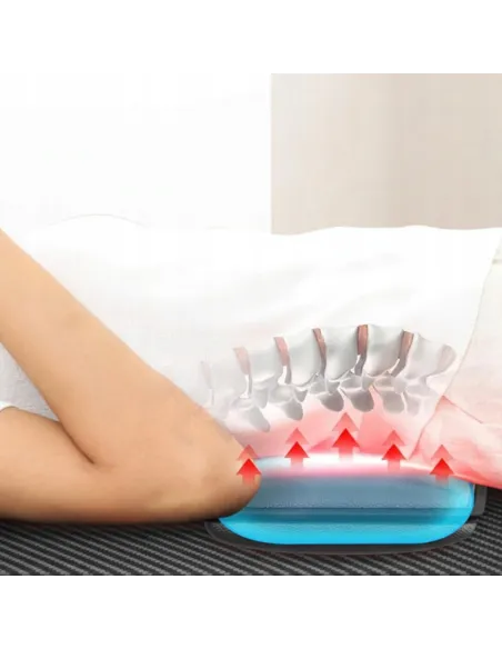 MATA MASUJĄCA MATERAC MASAŻU FOTEL KRĘGOSŁUP NOGI PODGRZEWANY 3D SHIATSU