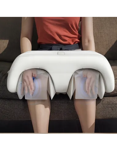 MASAŻER KOLAN NÓG STÓP ŁYDEK z UCISKANIEM PODGRZEWANIEM System AIR BAG