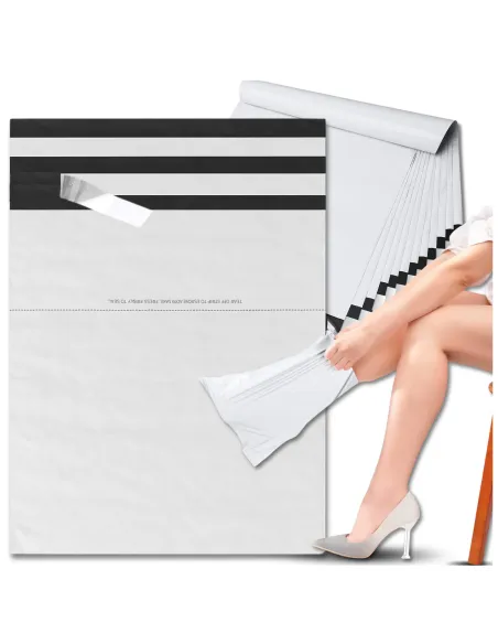 250x Foliopaki kurierskie 310x420 Foliopak A3 250 szt Podwójne Zamknięcie