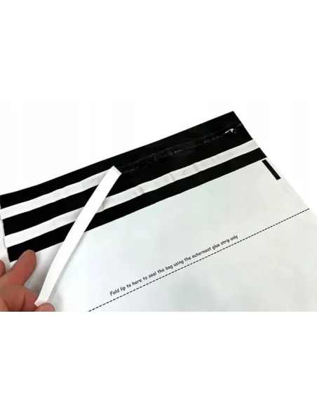 250x Foliopaki kurierskie 310x420 Foliopak A3 250 szt Podwójne Zamknięcie