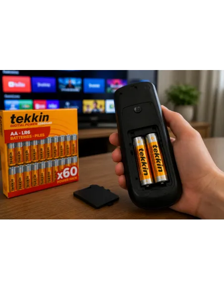 60x BATERIE BATERIA ALKALICZNE PALUSZKI TEKKIN DIGITAL POWER AAA LR3 R3