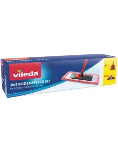 Zestaw do sprzątania 3w1 VILEDA Mop Mikrofirba + Miotła +Zmiotka +Szufelka 2