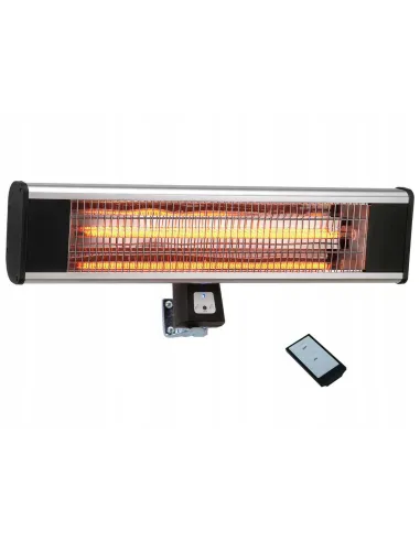 Nagrzewnica Promiennik 1800w Ciepła Podczerwieni Wiszący 1,8kW + PILOT