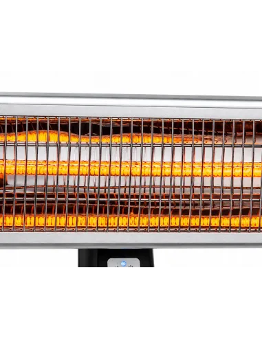 Nagrzewnica Promiennik 1800w Ciepła Podczerwieni Wiszący 1,8kW + PILOT