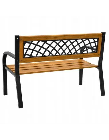 Ławka Ławeczka Ogrodowa Drewniana 2 Osobowa Taras Balkon Ogród 118 cm
