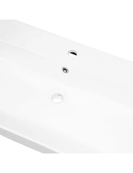 Umywalka Ceramiczna NABLATOWA 101x46 cm Trento Deluxe Nano
