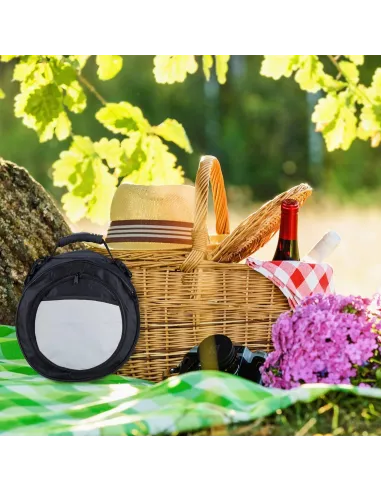 PRZENOŚNY Piknikowy GRILL OGRODOWY Węglowy MAŁY BBQ + TORBA TERMICZNA