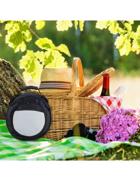 PRZENOŚNY Piknikowy GRILL OGRODOWY Węglowy MAŁY BBQ + TORBA TERMICZNA