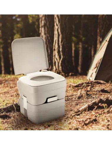 TOALETA TURYSTYCZNA na Działkę MOBILNE WC PRZENOŚNA KEMPINGOWA DUŻA 20L