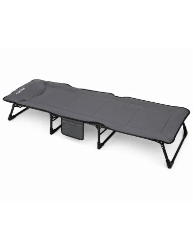 Łóżko Turystyczne Składane Polowe Kanadyjka Leżak Camping 200x65 cm 150 kg