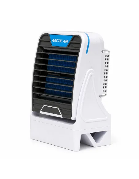 KLIMATOR PRZENOŚNY BIURKOWY WIATRAK NA WODĘ i LÓD 3W1 WENTYLATOR USB + AKU