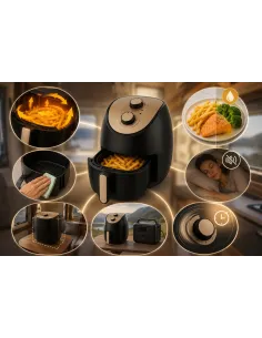 AIR FRYER 24V 3l TIR bus KAMPER FRYTKOWNICA BEZTŁUSZCZOWA frytownica 250W 2
