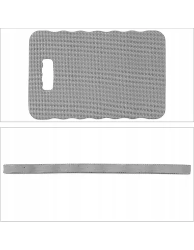 2x MATA WARSZTATOWA OGRODOWA KLĘCZNIK PODKŁADKA POD KOLANA 40x26cm SZARA