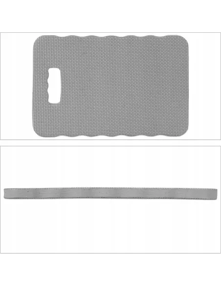 2x MATA WARSZTATOWA OGRODOWA KLĘCZNIK PODKŁADKA POD KOLANA 40x26cm SZARA