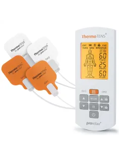 Elektrostymulator Mięśni i Nerwów TENS EMS MASAŻ GRZANIE 60 prog Elektrody