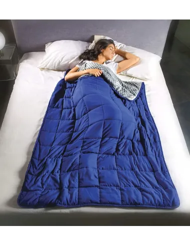 KOŁDRA OBCIĄŻENIOWA 8,5kg 120x180 Sensoryczna Antystresowa Koc PREMIUM