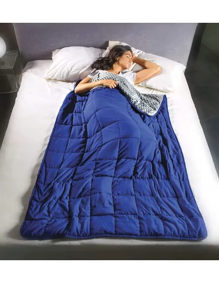 KOŁDRA OBCIĄŻENIOWA 8,5kg 120x180 Sensoryczna Antystresowa Koc PREMIUM