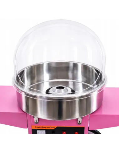 MASZYNA DO WATY CUKROWEJ 1200W Z WÓZKIEM PROFESJONALNA XXL 72cm
