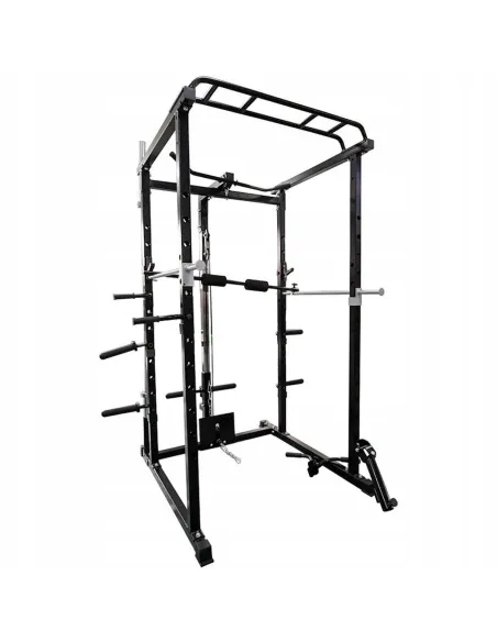 Klatka Treningowa do Ćwiczeń Wielofunkcyjna Power Rack Drążek Wyciąg Atlas