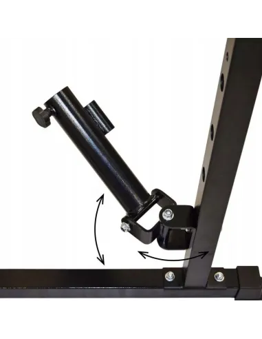 Klatka Treningowa do Ćwiczeń Wielofunkcyjna Power Rack Drążek Wyciąg Atlas
