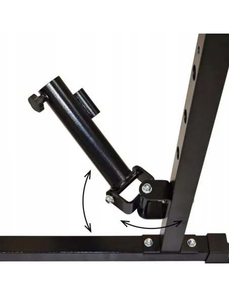 Klatka Treningowa do Ćwiczeń Wielofunkcyjna Power Rack Drążek Wyciąg Atlas