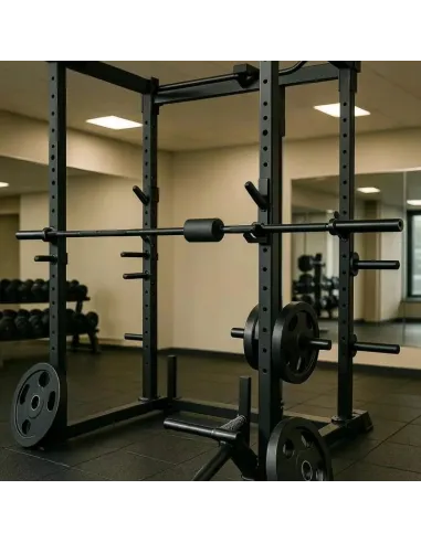 Klatka Treningowa do Ćwiczeń Wielofunkcyjna Power Rack Drążek Wyciąg Atlas