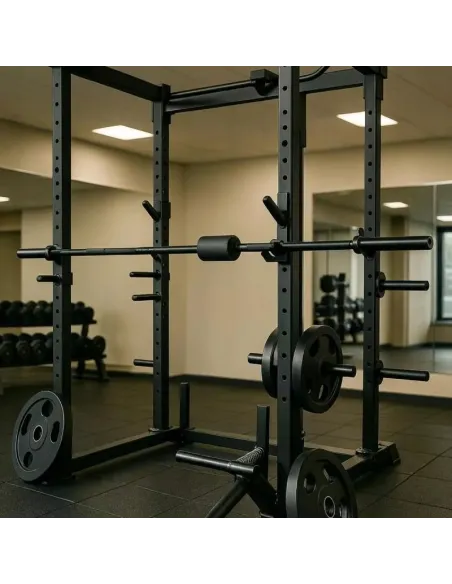 Klatka Treningowa do Ćwiczeń Wielofunkcyjna Power Rack Drążek Wyciąg Atlas