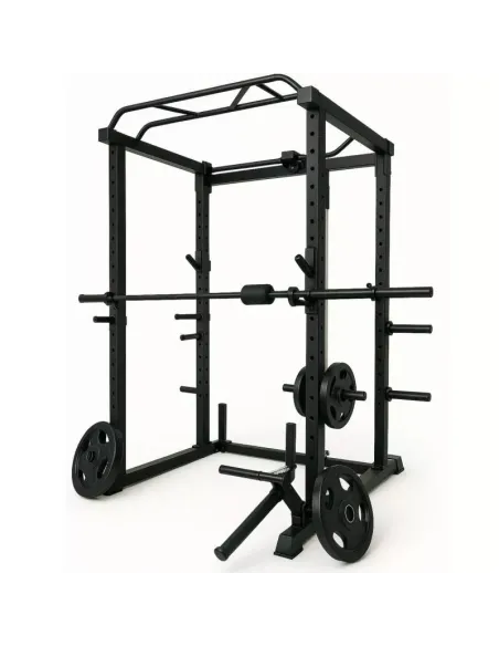 Klatka Treningowa do Ćwiczeń Wielofunkcyjna Power Rack Drążek Wyciąg Atlas