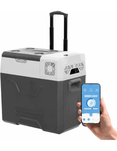 Lodówka Kompresorowa Elektryczna Zamrażarka Samochodowa 50l na Kółkach BT