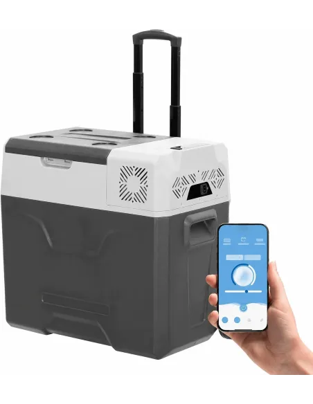 Lodówka Kompresorowa Elektryczna Zamrażarka Samochodowa 50l na Kółkach BT