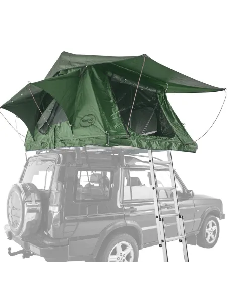Duży Namiot Dachowy 140×240cm Samochodowy PRIME TECH Soft Shell