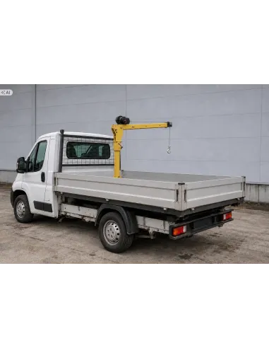 Żuraw HDS Dźwig Samochodowy Nośność 500KG Obrotowy Z Elektryczną Wyciągarką